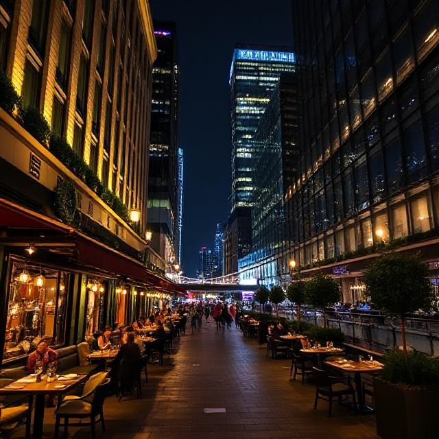 Exclusive Canary Wharf Restaurants Perfect for Your Escort Date Night