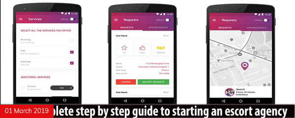 The complete step by step guide to starting an escort agency
